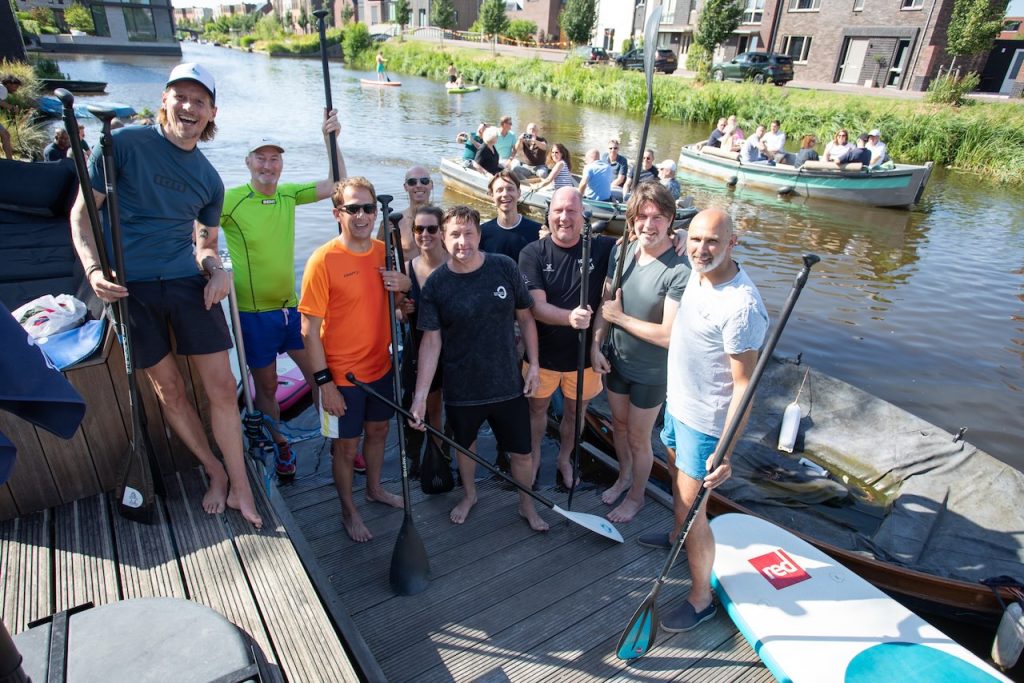 Trossen los... Vathorst vanaf het water By Lot